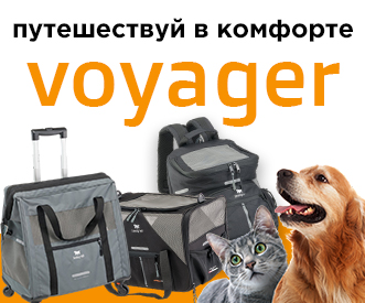 Путешествовать с питомцем стало еще комфортней c Voyager!