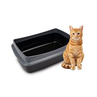 Лоток с бортиком для кошек  NIP PLUS 10