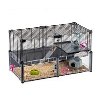 Клетка MULTIPLA HAMSTER для хомяков и мышей с аксессуарами