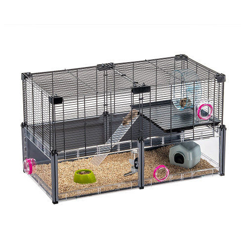 Клетка MULTIPLA HAMSTER для хомяков и мышей с аксессуарами