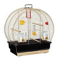 Клетка для мелких птиц LUNA 2 античная латунь